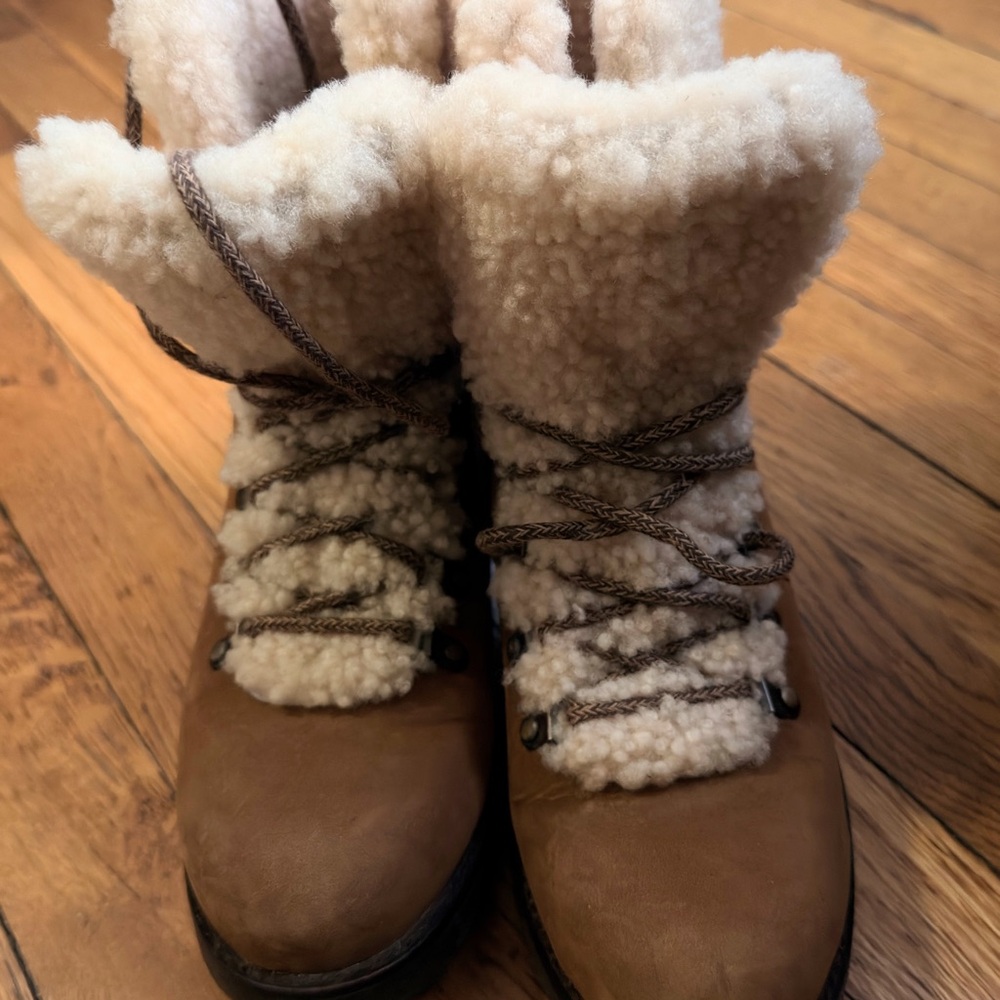 UGG Cozy Shearling-Lined Boots